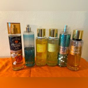 Victoria’s Secret and Bath and Body Works Mists